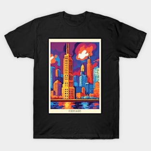 fauvism art of new chicago usa T-Shirt